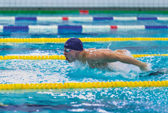 Competitive swimmer. Photo: Colourbox