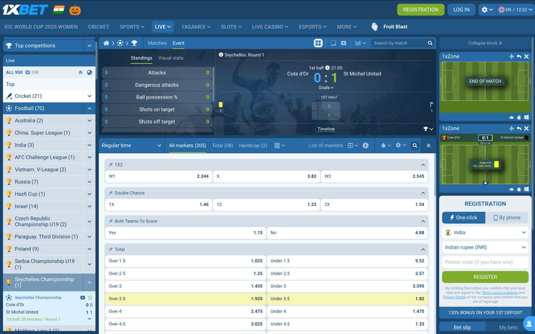 A screenshot of a sports betting app
AI-generated content may be incorrect.