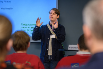 Noah Kallesø fra Coding Pirates