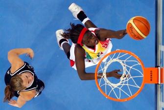 Basketball woman Mali